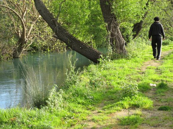 Take a stroll down the river.